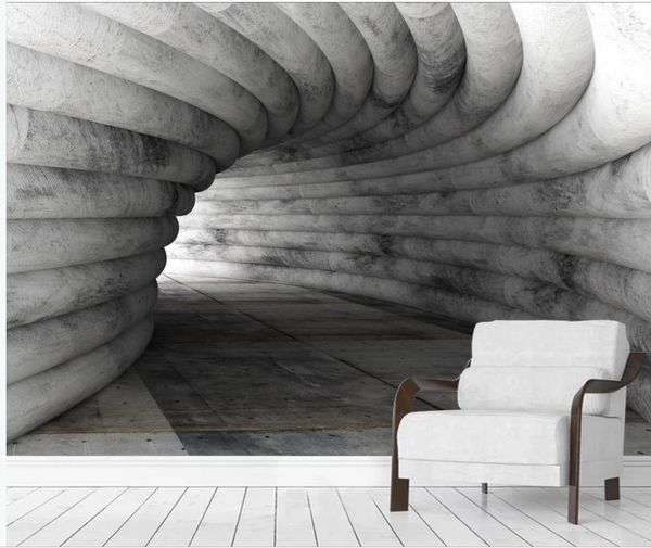 

extended space cave background wall wallpaper for walls 3 d for living room