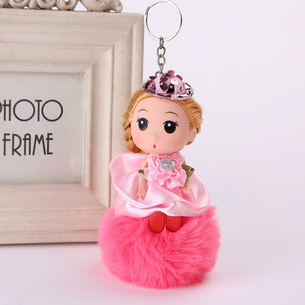 barbie doll keychain