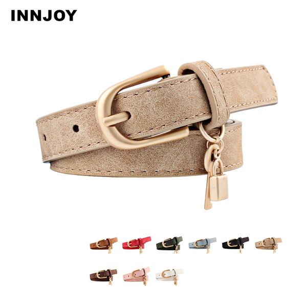 

belt women's personality pendant decorative fashion imitation leather pu multicolor all-match casual pants women's belt, Black;brown