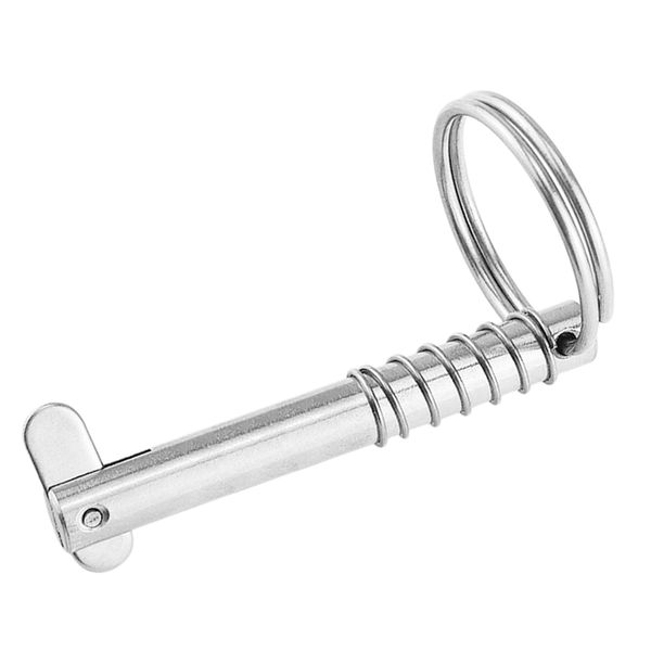 

marine stainless steel quick release pin fit for boat deck hinge - boats hinge pin boat accessories, 8x76mm