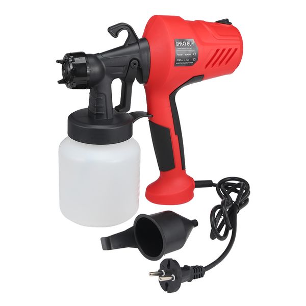 

2.5mm nozzle 800ml handheld spray gun paint sprayers high power home paint gun flow control electric airbrush easy spraying