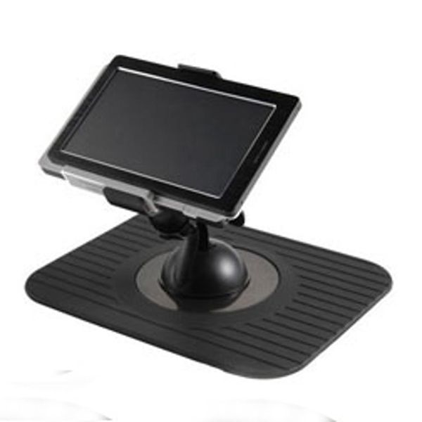 

1pcs universal car mobile phone bracket anti-slip mat car gps bracket anti-slip mat black silicone and shockproof