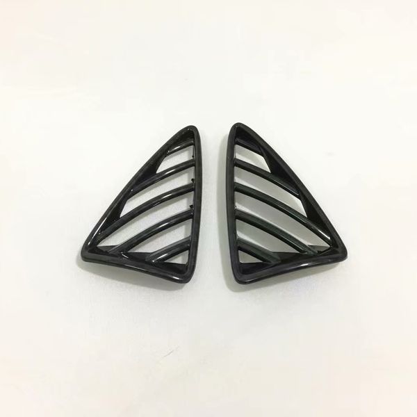 2017 2018 For Mazda CX-3 CX3 Carbon Fiber Look Upper Air Vent Outlet Cover Trim