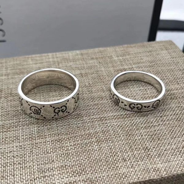 

2020 new product 925 silver ring couple ring fashion men ring jewelry set wholesale china bulk, Golden;silver