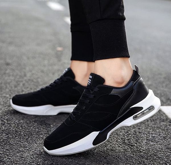 

горячая продажа мода мужская обувь mesh дышащие кроссовки walking мужчины обувь новая комфортная легкие кроссовки e-200228100