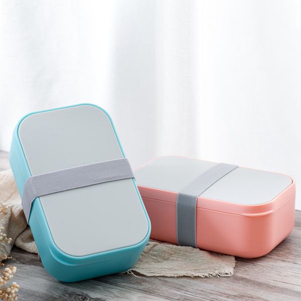 

герметичный lunch box портативный bento box с посудой суп боул тепловой мешок microwavable контейнера еды