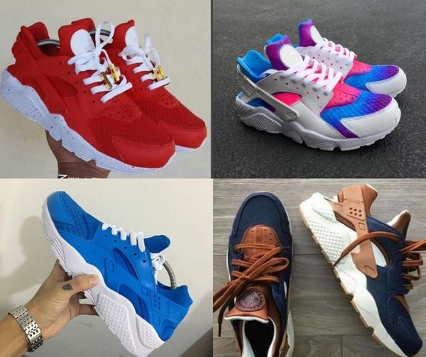 

air huarache ultra id custom running shoes for men women,mens hurache red multicolor navy blue tan denim huaraches sports huraches