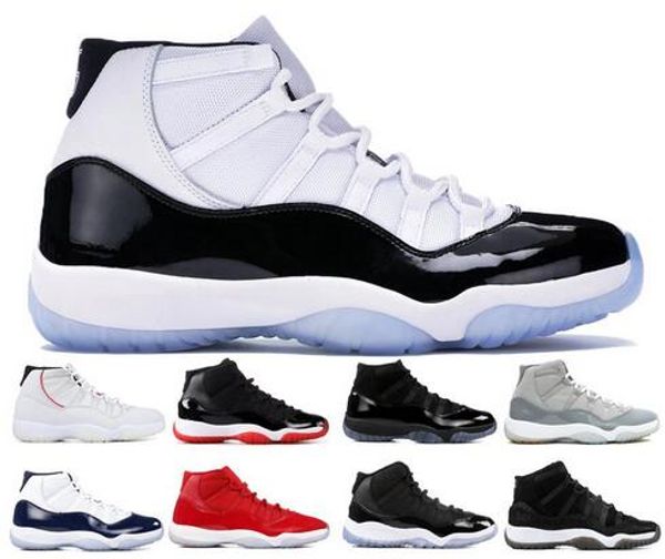 

Лучший Конкорд 45 11 Баскетбольные кроссовки Мужские платиновые 11s Мужские платино