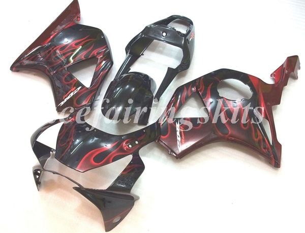 

injection mold new abs motorcycle full fairings set fit for honda cbr954rr 2002 2003 02 03 954rr cbr954 bodywork set flame red