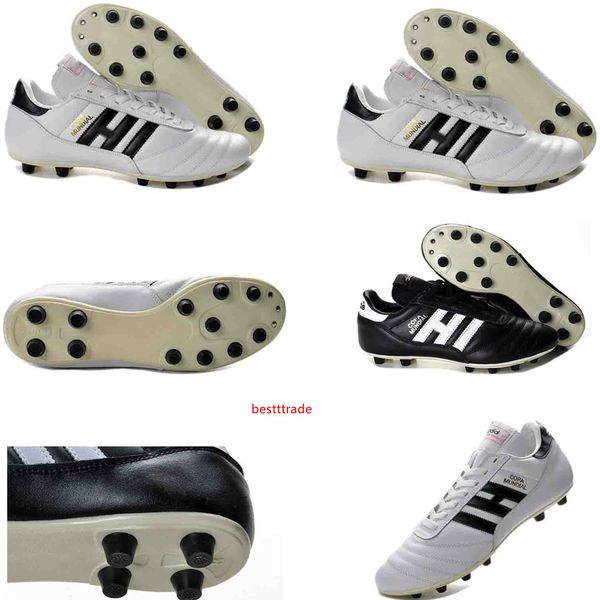

original copa mundial black white cleats fg soccer shoes for classics made in germany leather 2019 world cup football boots botines futbol