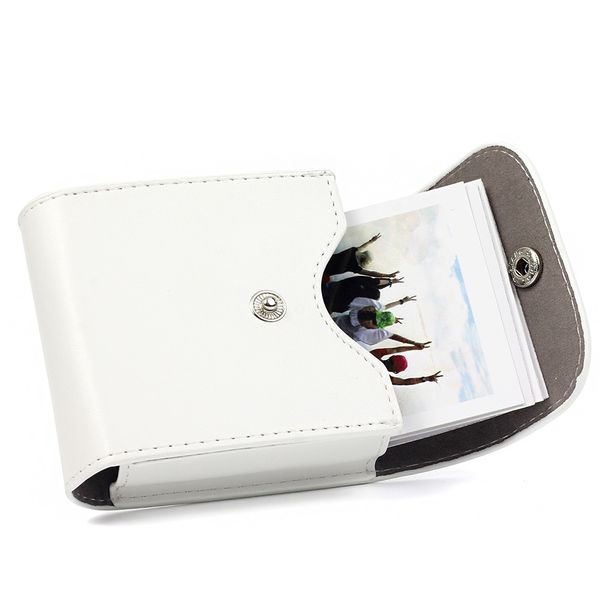 

retro leather button pouch p case for storage fujifilm bag instax mini 9 camera square films p bag sq10 sq6 sq20 sp3