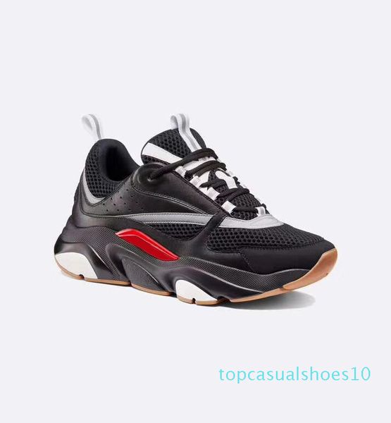 

black b22 sneakers calfskin trainers classical black men women flat canvas sneaker retro patchwork luxury casual sneaker wholesale t10