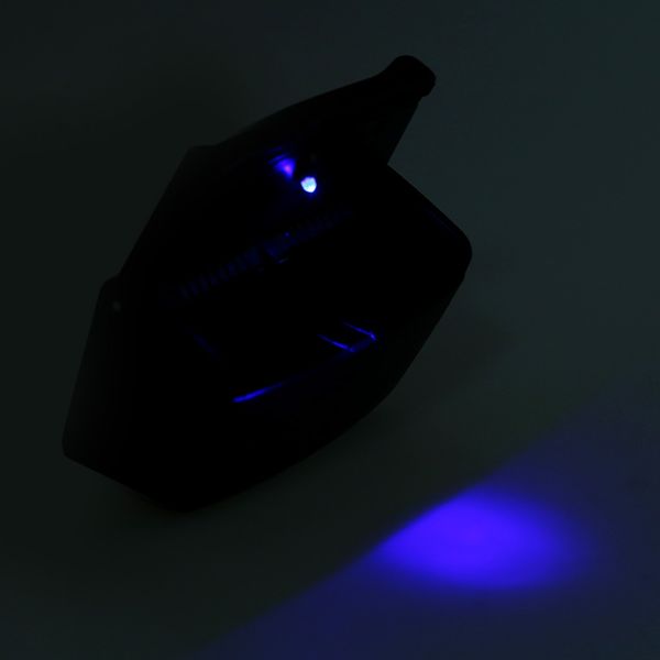 

car multifunction ashtray garbage can with blue color led light