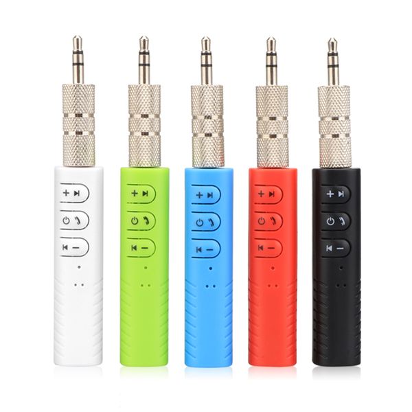 

nwe car wireless bluetooth transmitter receiver wireless aux car speaker headset universal one drag two call camera function 3.5mm