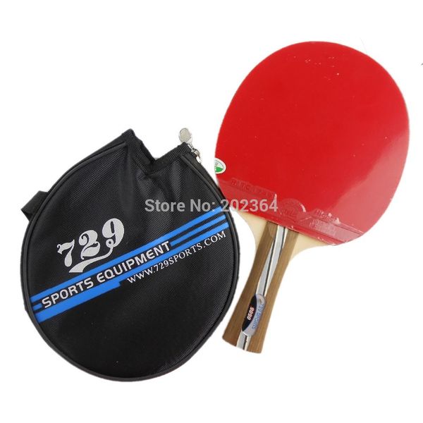 

ritc 729 friendship 2020# pips-in table tennis racket with case for pingpong shakehand long handle fl
