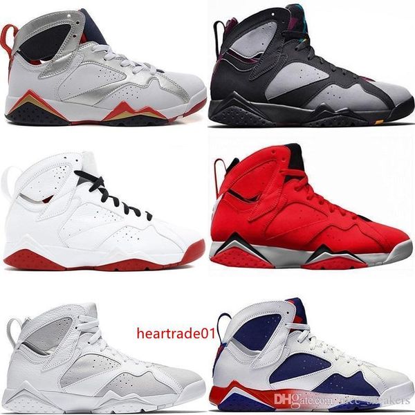 

mens 7 designer 7s basketball shoes fadeaway gmp pure money olympic hare bordeaux men trainer sports history of flight sneakers 8-13