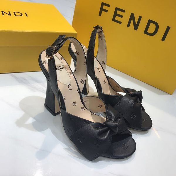 

high-end luxury fashion stardesigner women's high heels party wedding shoes casual sandals heel 6cm women's shoes gbsdgs, Black