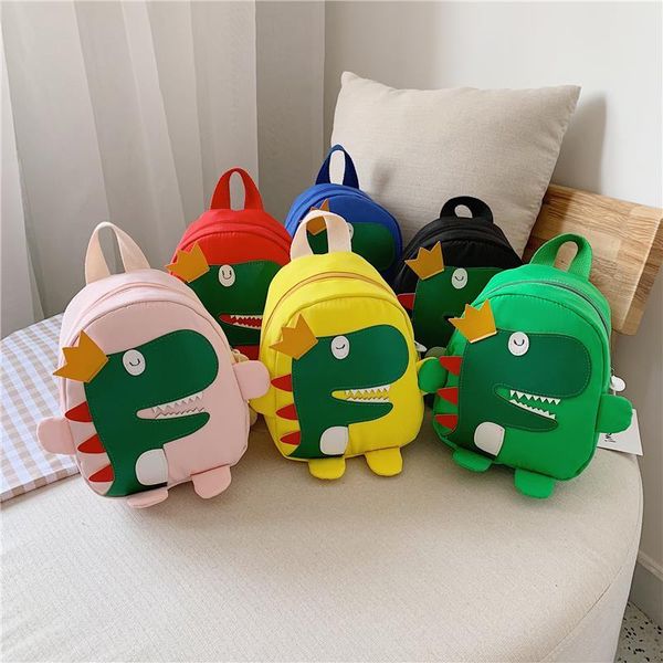 

casual children bag girl kindergarten mini schoolbag lovely cartoon dinosaur kids small backpack cute boys shoulder bags mochila