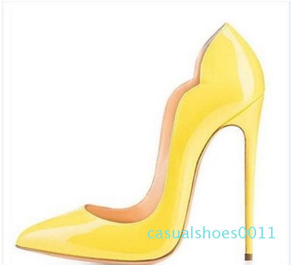 

fashion women brand high heels red bottom platform pumps black patent leather pointy toe high heels luxury red bottom women dress c11