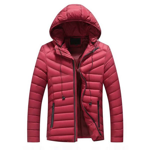 

2019 зимнего мужчины хлопок padded сгущают куртки осени zipper тонкой мужчины женщины пальто шелкового хлопок теплого parka outwear 3xl, Black