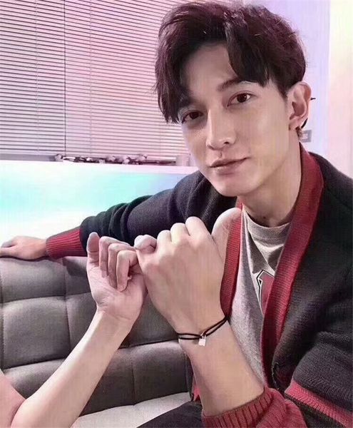 

19 новый бренд женщины lover браслет ручной работы регулируемая rope цепь браслет шарма замка подвеска титана из нержавеющей стали для подар, Golden;silver