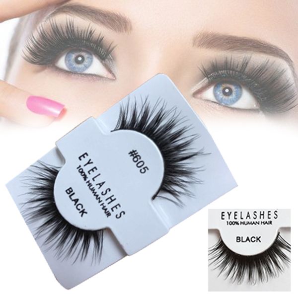 

1 pair false eyelashes thick long eye lashes makeup beauty extension tools dropshipping smj
