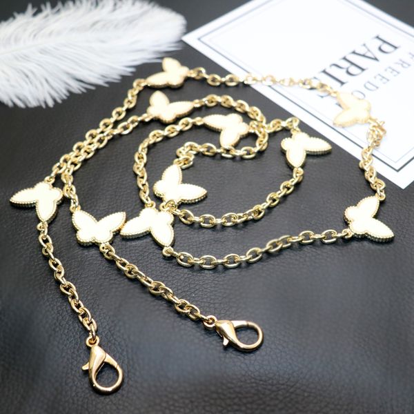 

packet use package bring chain exceed lady mountain milk white butterfly package bring chain packet hand shell, Black