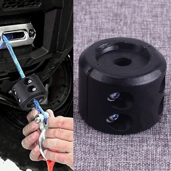 

dwcx universal rubber quad bike atv utv front winch cable hook scushion ser