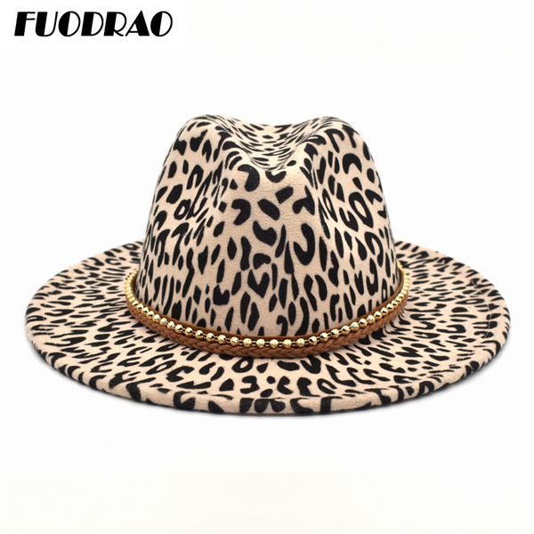 

fuodrao selling elegant ladies leopard print spring and autumn wool fedora hat male british hat flat cap jazz f37, Blue;gray