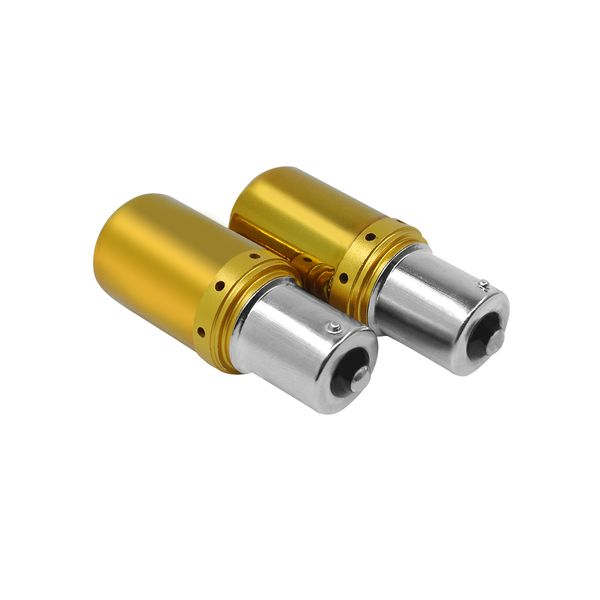 

2pcs white amber canbus car led turn signal lights no error no flash 12v t20/1156/1157 144smd 3014 bulbs super bright