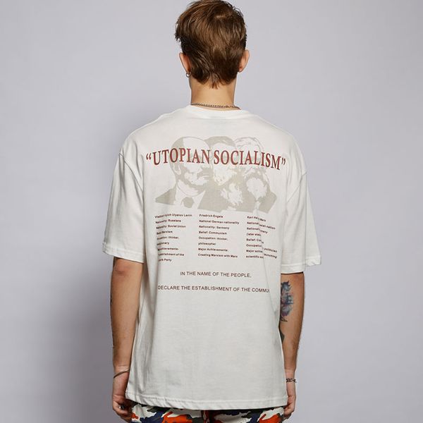 

Маркс Энгельс Ленин Сталин Печатных Футболки Уличная Мужская 2019 Хип-Хоп Harajuku С Ко