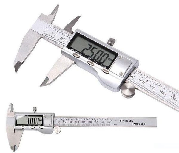 

metal 6-inch 150mm stainless steel electronic digital vernier caliper micrometer