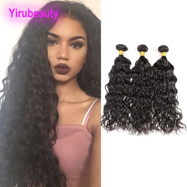 Brazilian Virgin Hair Extensions Water Wave 3 Bundles Human Hair