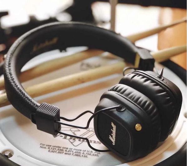 

marshall ii wireless bluetooth headset hifi rock heavy bass wireless control super cool headset bluetooth headset 05