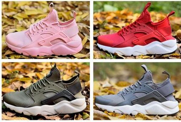 

2018 Мужская Huarache 4 мода ультра кроссовки новые горячие мужчины женщины дешевые huaraches спортивные сапоги дышащий Легкая атлетика кроссовки США 5.5-11