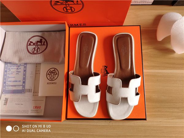 

Women andal de igner hoe luxury lide ummer fa hion wide flat lippery andal lipper flip flop ize 35 42 with box, Black