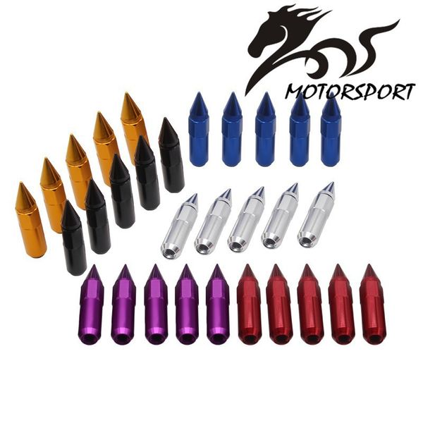 

car modified tire wheel hub lengthen nut pointed-toe screw cool hooded nut 60 mm