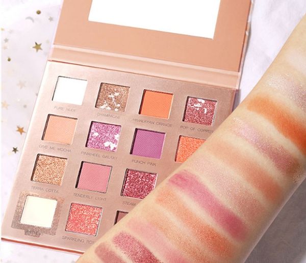 

Новый макияж глаза Тень для века 16 цветов палитры Shimmer Matte тень для глаз Pro глаз Мак