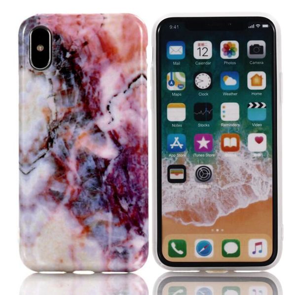 coque iphone xr marbre silicone