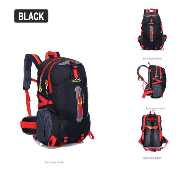 

40l outdoor hiking camping waterproof nylon travel rucksack backpack bag trekking rucksack travel waterproof cover bike bags