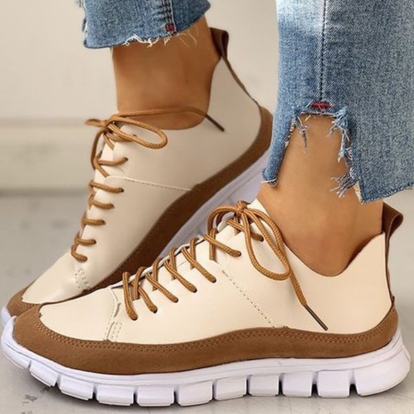 

women flats casual shoes woman flat plus size lace up single shoe pu leather chaussures femme zapatos mujer sapato d309, Black