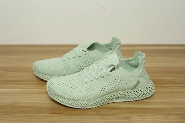 

(With Box)Men Futurecraft 4D Arsham Future Running Shoes For Sale Daniel Arsham Aero Green Sneaker