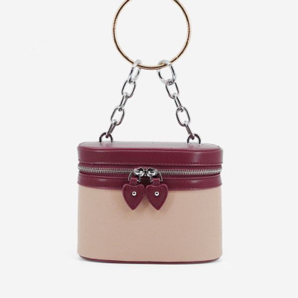 

vintage fashion female women's shoulder bag brand designer handbag fashion ring handbag small square bag wild messenger