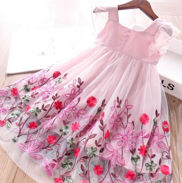 

5p220sequins tutu short sleeve princess baby girl dress 2020 new summer party wedding kid dress for girl wholesale child clothes, Red;yellow