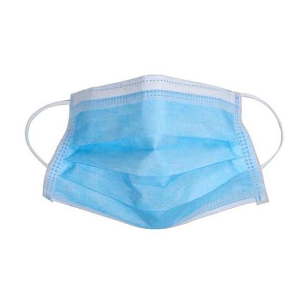 

dhl ship blue face mouth non woven 3 floors filter masks dust mask outdoor offil use harmful gas maschere xsty
