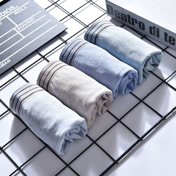 

men's under cotton boxer underwear breathable boxer pants seamless trousers head large size underpants men's trousers head, Black;white