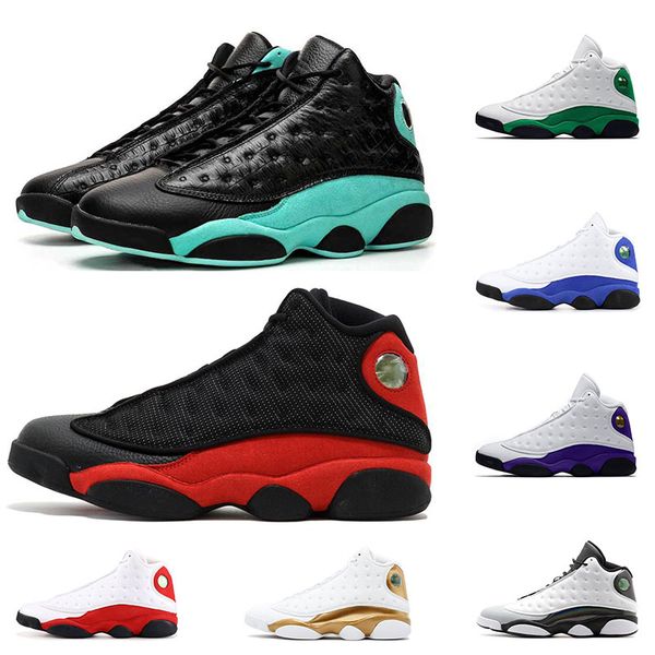 

free ship 13 Chicago DMP Bred Basketball Shoes Men 13s Black Cat He Got Game Playoffs Hyper Pink Sneakers
