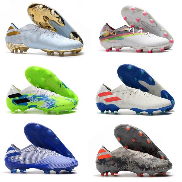 

mens soccer shoes nemeziz 19.1 fg soccer cleats messi football boots tacos de futbol size39-45