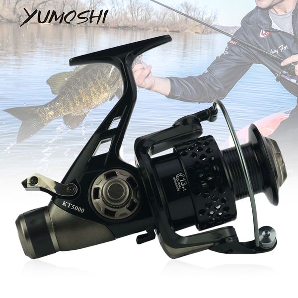 

double brake fishing reel 3000-8000 series reel carp fishing feeder spinning reel spinning wheel boat rock fishing wheel