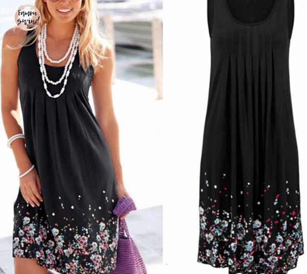 

женские платья сыпучие колена лето sundress рукавов новый плюс размер хорошее качество перевозка груза падения дизайнер одежды, Black;gray